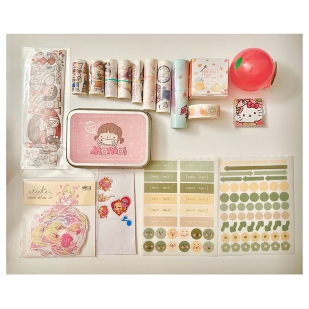 Washi Tape and Sticker Bundle
